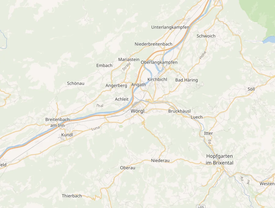 Karte: Standort Wörgl, Tirol