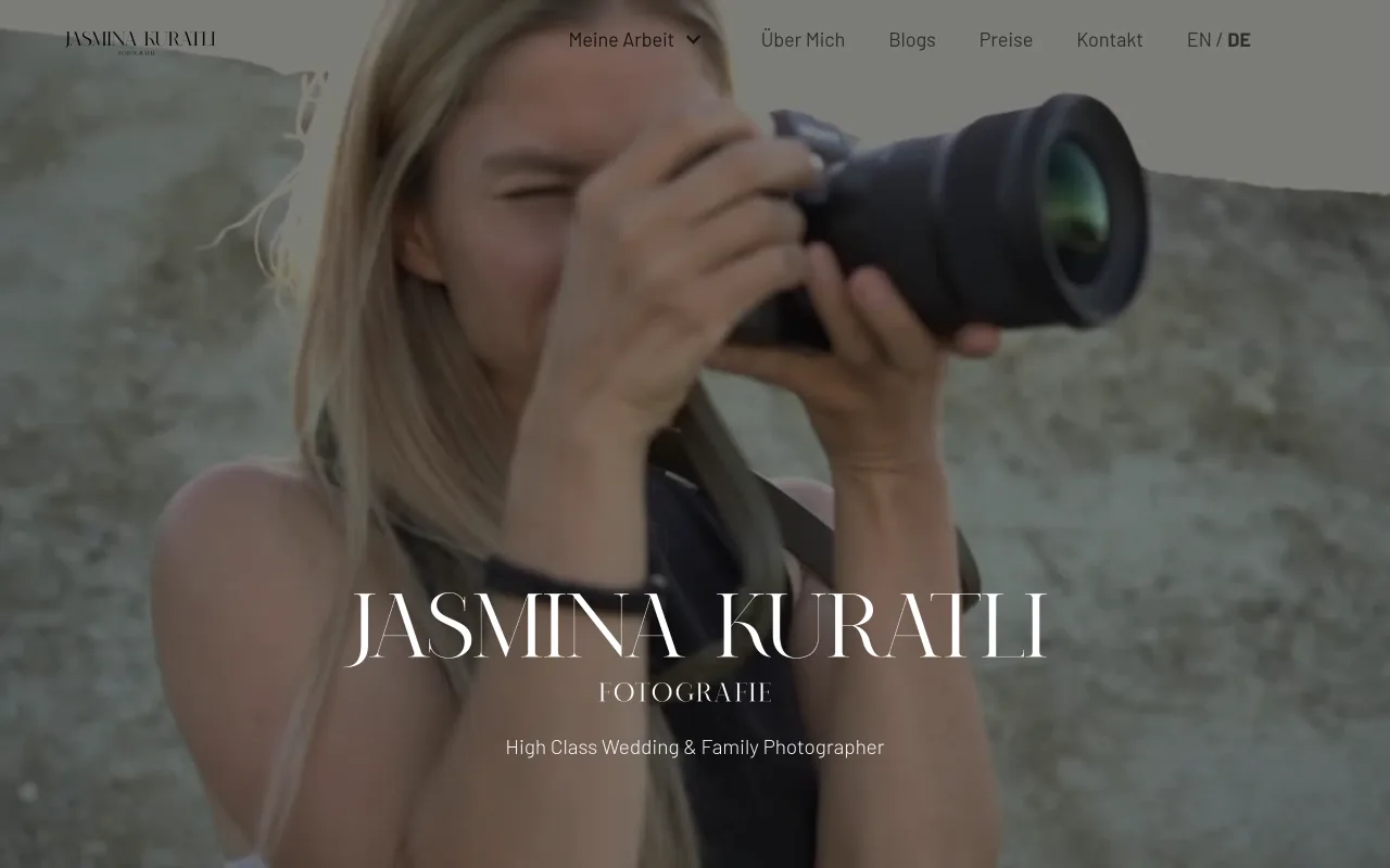 Website Jasmina Kuratli